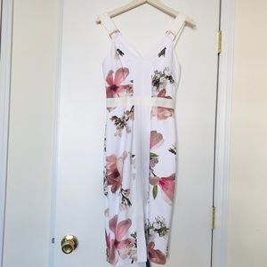 Ted Baker White Floral Dress